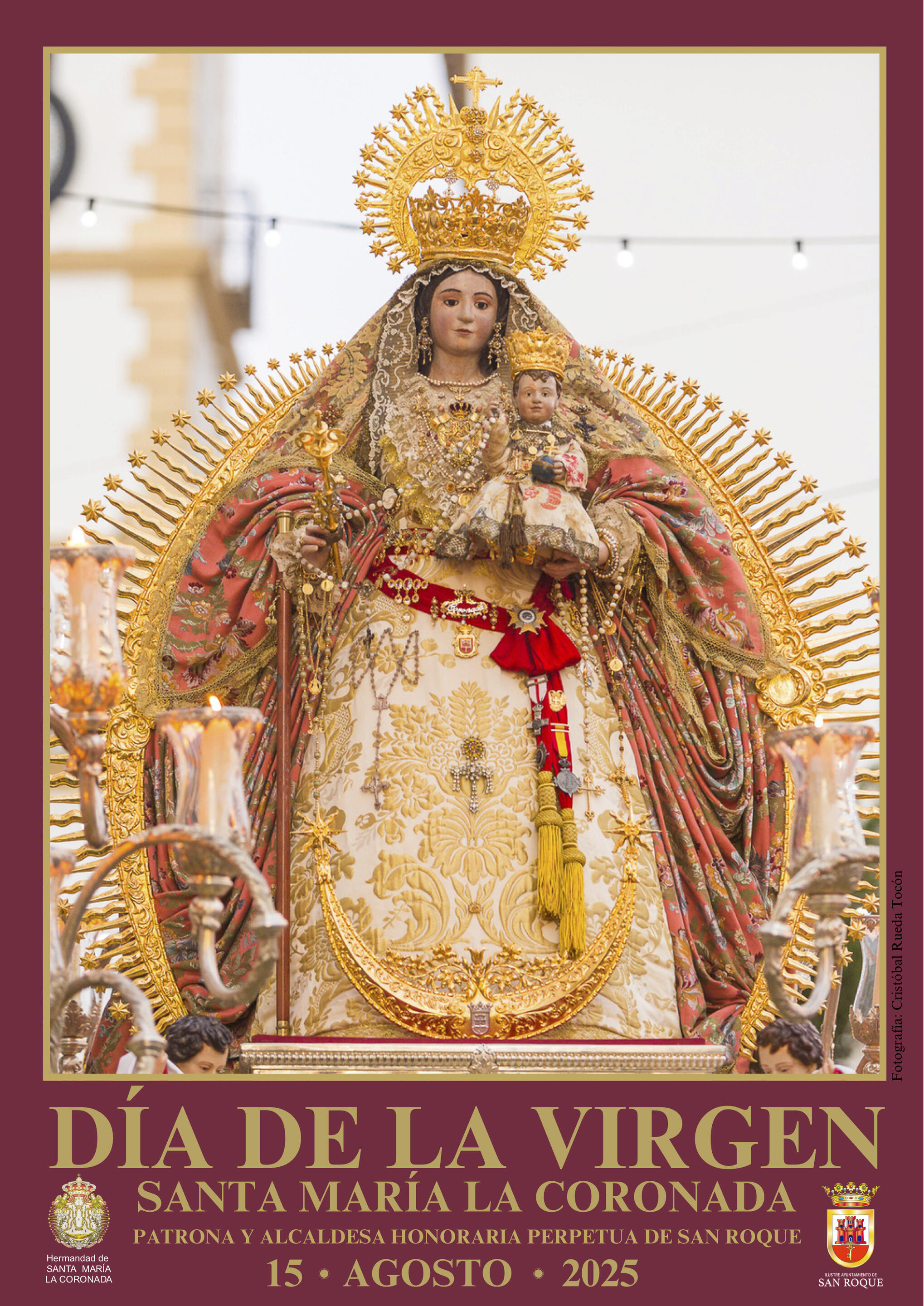 Fiestas patronales en honor de Santa María la Coronada  